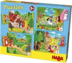 Haba Puzzles 4 X 15 Teile Märchenland