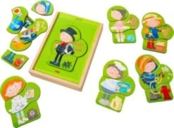 HABA 304641 Holzpuzzle Bunter Berufe-Mix