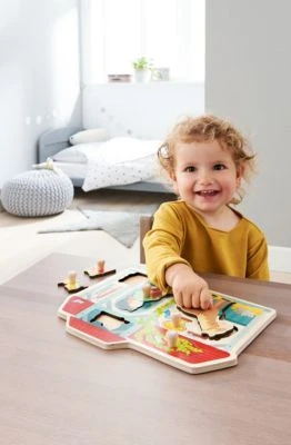 HABA 304592 Greifpuzzle Im Pferdestall 3 HABA 304592 Greifpuzzle Im Pferdestall – Bild 3