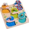 HABA 304589 Greifpuzzle Bunte Tiere
