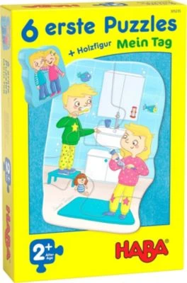 HABA 305235 6 Erste Puzzles - Mein Tag (Kinderpuzzle) 1 HABA 305235 6 Erste Puzzles - Mein Tag (Kinderpuzzle)