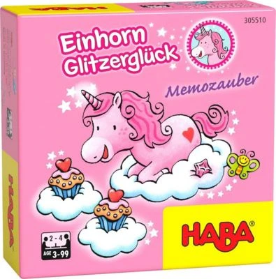 HABA 305510 Einhorn Glitzerglück – Memozauber 1 HABA 305510 Einhorn Glitzerglück – Memozauber