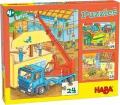 HABA 305469 Puzzles Auf Der Baustelle