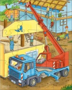 HABA 305469 Puzzles Auf Der Baustelle -Haba 14253041 03