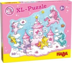 HABA 305467 XL-Puzzle Einhorn Glitzerglück