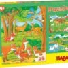 HABA 305468 Puzzles Tierfamilien
