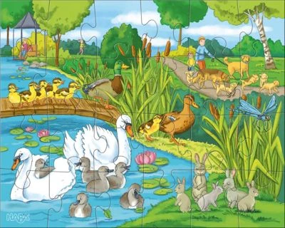 HABA 305468 Puzzles Tierfamilien 2 HABA 305468 Puzzles Tierfamilien – Bild 2