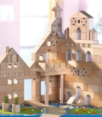 HABA 1070 Holzbausteine - Große Grundpackung 2 HABA 1070 Holzbausteine - Große Grundpackung – Bild 2