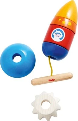 HABA 305228 Fädelspiel Rakete 2 HABA 305228 Fädelspiel Rakete – Bild 2