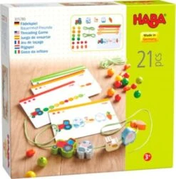HABA 305780 Fädelspiel Bauernhof-Freunde