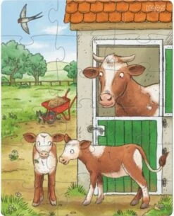 HABA 305884 Puzzles Bauernhoftierkinder - 12/15/18 Teile 7 HABA 305884 Puzzles Bauernhoftierkinder - 12/15/18 Teile -Haba 18898606 04