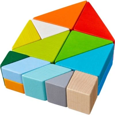 HABA 305778 3D-Legespiel Tangram-Würfel, 21-tlg. 4 HABA 305778 3D-Legespiel Tangram-Würfel, 21-tlg. – Bild 4