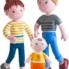 HABA 306145 Little Friends – Spielset Familie