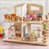 HABA 305638 Little Friends – Puppenhaus Stadtvilla
