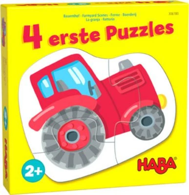 HABA 306180 4 Erste Puzzles – Bauernhof 1 HABA 306180 4 Erste Puzzles – Bauernhof