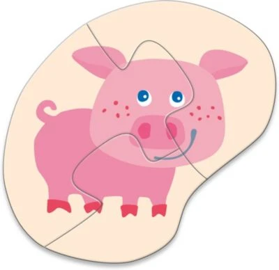 HABA 306180 4 Erste Puzzles – Bauernhof 2 HABA 306180 4 Erste Puzzles – Bauernhof – Bild 2