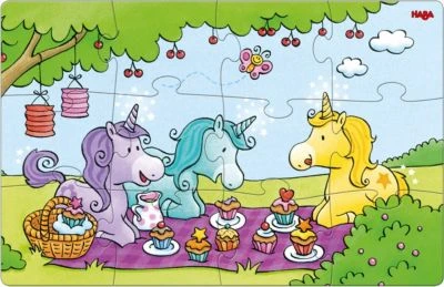 HABA 306164 Puzzles Einhorn Glitzerglück – Rosalie & Friends 2 HABA 306164 Puzzles Einhorn Glitzerglück – Rosalie & Friends – Bild 2