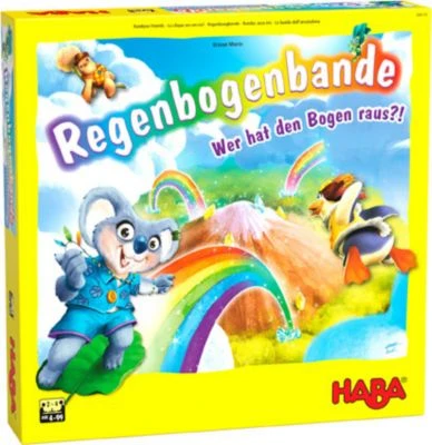 HABA 306174 Würfelspiel Regenbogenbande 1 HABA 306174 Würfelspiel Regenbogenbande
