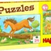 HABA 306160 Puzzles Pferde