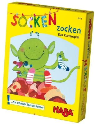 HABA 4714 Kartenspiel Socken Zocken 1 HABA 4714 Kartenspiel Socken Zocken