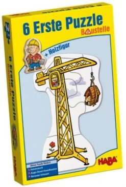 HABA 3901 6 Erste Puzzle - Baustelle