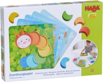 HABA 303710 Zuordnungsspiel Farbenmonde 1 HABA 303710 Zuordnungsspiel Farbenmonde