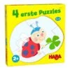 HABA 306477 4 Erste Puzzles – Auf Der Wiese