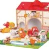 HABA 5581 Meine Erste Spielwelt - Bauernhof: Großes Spielset Auf Dem Land