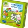 HABA 5580 Meine Erste Spielwelt - Bauernhof Fädelspiel Auf Dem Land
