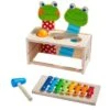HABA 304271 Klang-Klopfbank Froschkonzert