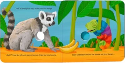 HABA 306434 Mein Fingerspielbuch – Clara Chamäleon 2 HABA 306434 Mein Fingerspielbuch – Clara Chamäleon – Bild 2