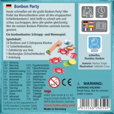 HABA 306587 Bonbon-Party 2 HABA 306587 Bonbon-Party – Bild 2