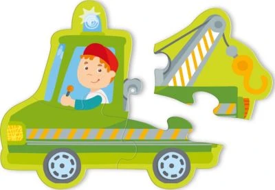 HABA 306525 Meine Ersten Puzzles – Einsatzfahrzeuge 5 HABA 306525 Meine Ersten Puzzles – Einsatzfahrzeuge – Bild 5