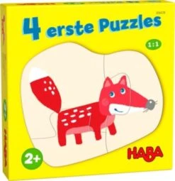 HABA 306478 4 Erste Puzzles Im Wald