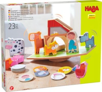 HABA 306288 Stapelspiel Tierischer Balanceakt 1 HABA 306288 Stapelspiel Tierischer Balanceakt