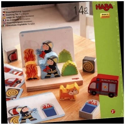 HABA 306706 Stapelspielzeug Feuerwehr 1 HABA 306706 Stapelspielzeug Feuerwehr
