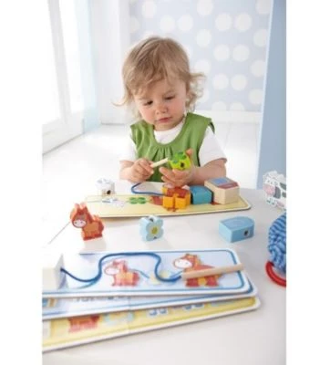 Haba Fädelspiel Auf Dem Land 2 Haba Fädelspiel Auf Dem Land – Bild 2