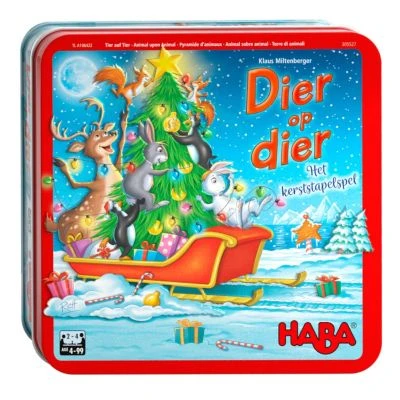 Haba Tier Auf Tier - Das Weihnachtliche Stapelspiel
