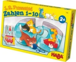 HABA 7468 1, 2, Puzzelei - Zahlen 1 - 10