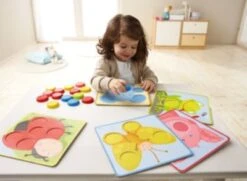 HABA 301059 Zuordnungspiel Kunterbunte Tierwelt