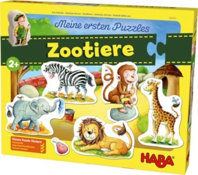 HABA 303703 Meine Ersten Puzzles - Zootiere 1 HABA 303703 Meine Ersten Puzzles - Zootiere