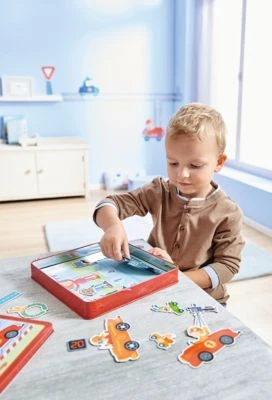 HABA 301948 Magnetspielbox Flotte Flitzer 2 HABA 301948 Magnetspielbox Flotte Flitzer – Bild 2