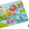 HABA 303180 Greifpuzzle Mit Geräuschen "In Der Stadt"